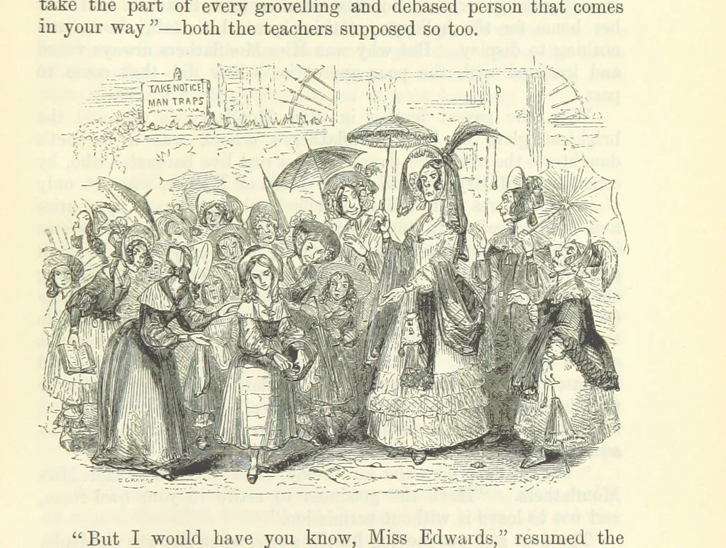 An illustration from The Letters of Charles Dickens. Edited by his sister-in-law and his eldest daughter, 1893, leaf 245