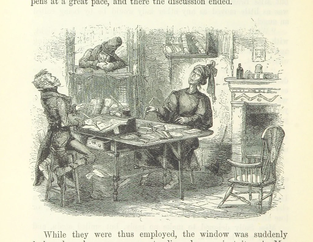 An illustration from The Letters of Charles Dickens. Edited by his sister-in-law and his eldest daughter, 1893, leaf 256