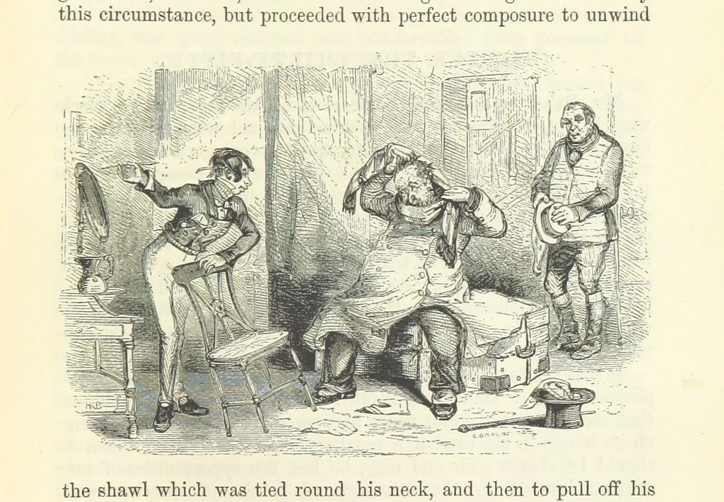 An illustration from The Letters of Charles Dickens. Edited by his sister-in-law and his eldest daughter, 1893, leaf 265