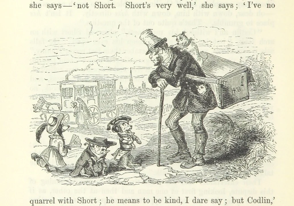 An illustration from The Letters of Charles Dickens. Edited by his sister-in-law and his eldest daughter, 1893, leaf 286