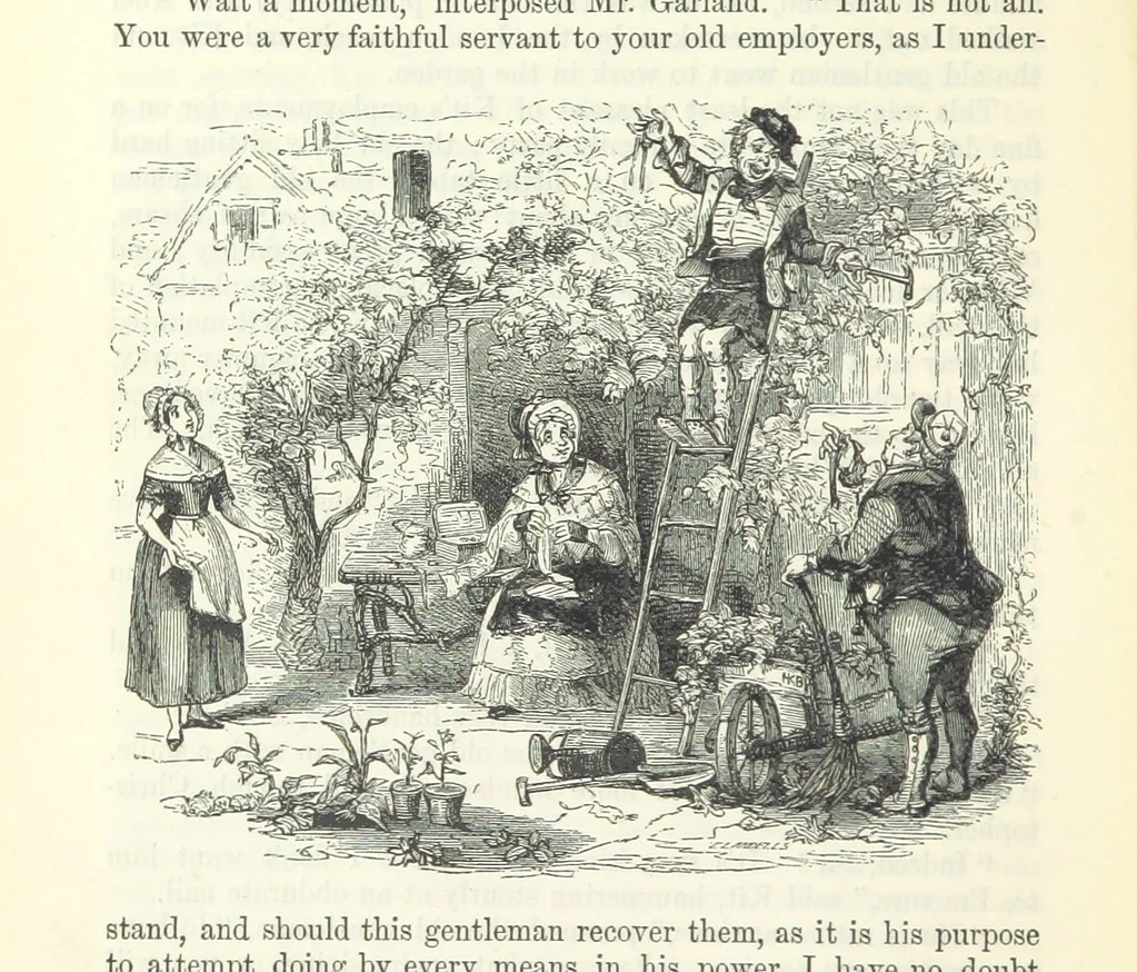 An illustration from The Letters of Charles Dickens. Edited by his sister-in-law and his eldest daughter, 1893, leaf 304