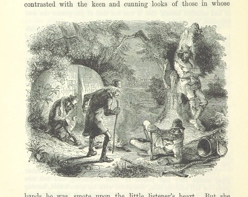 An illustration from The Letters of Charles Dickens. Edited by his sister-in-law and his eldest daughter, 1893, leaf 318