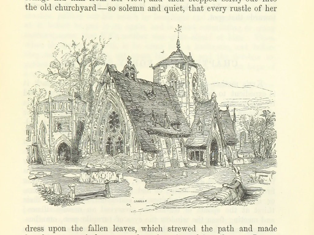An illustration from The Letters of Charles Dickens. Edited by his sister-in-law and his eldest daughter, 1893, leaf 351