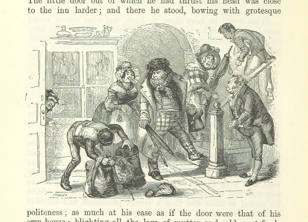 An illustration from The Letters of Charles Dickens. Edited by his sister-in-law and his eldest daughter, 1893, leaf 358