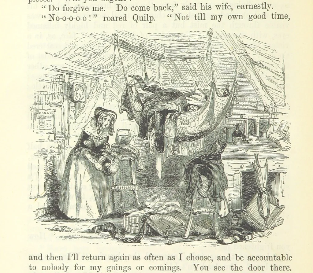 An illustration from The Letters of Charles Dickens. Edited by his sister-in-law and his eldest daughter, 1893, leaf 378