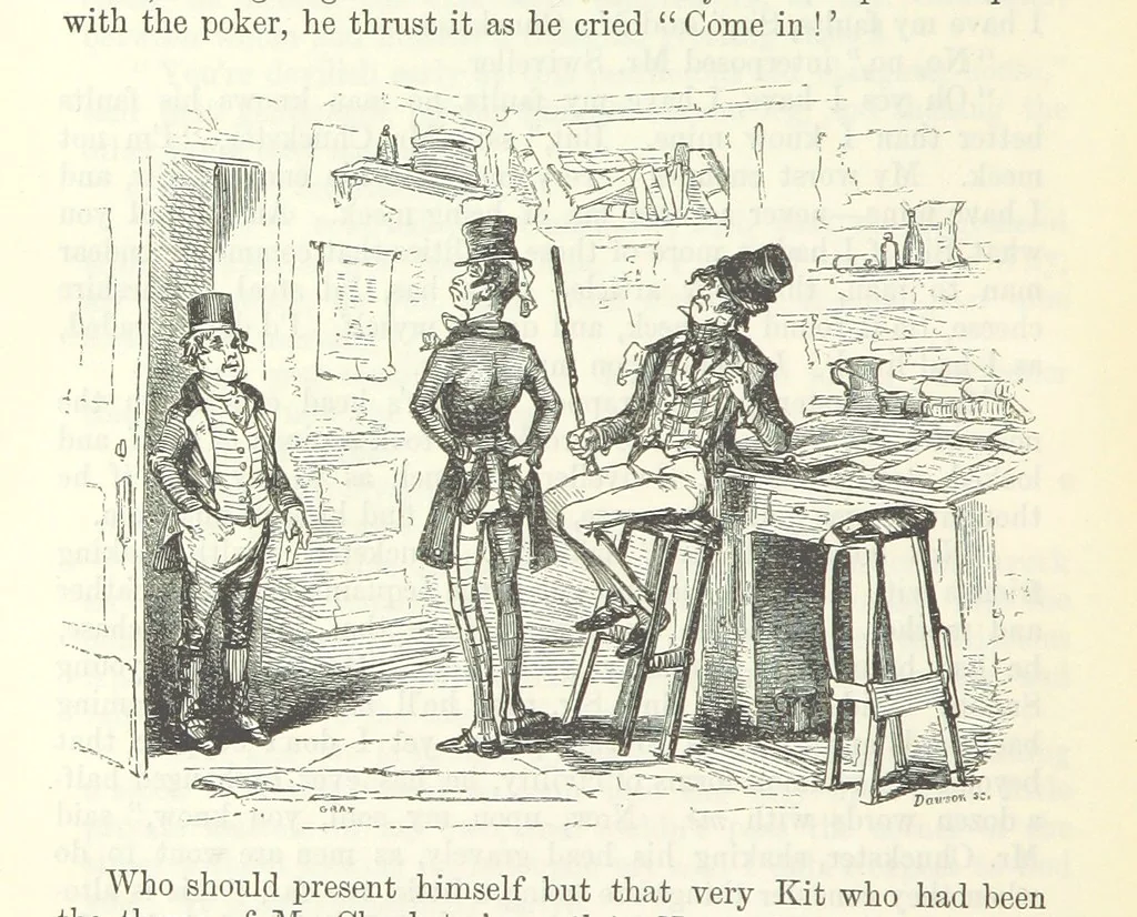 An illustration from The Letters of Charles Dickens. Edited by his sister-in-law and his eldest daughter, 1893, leaf 416