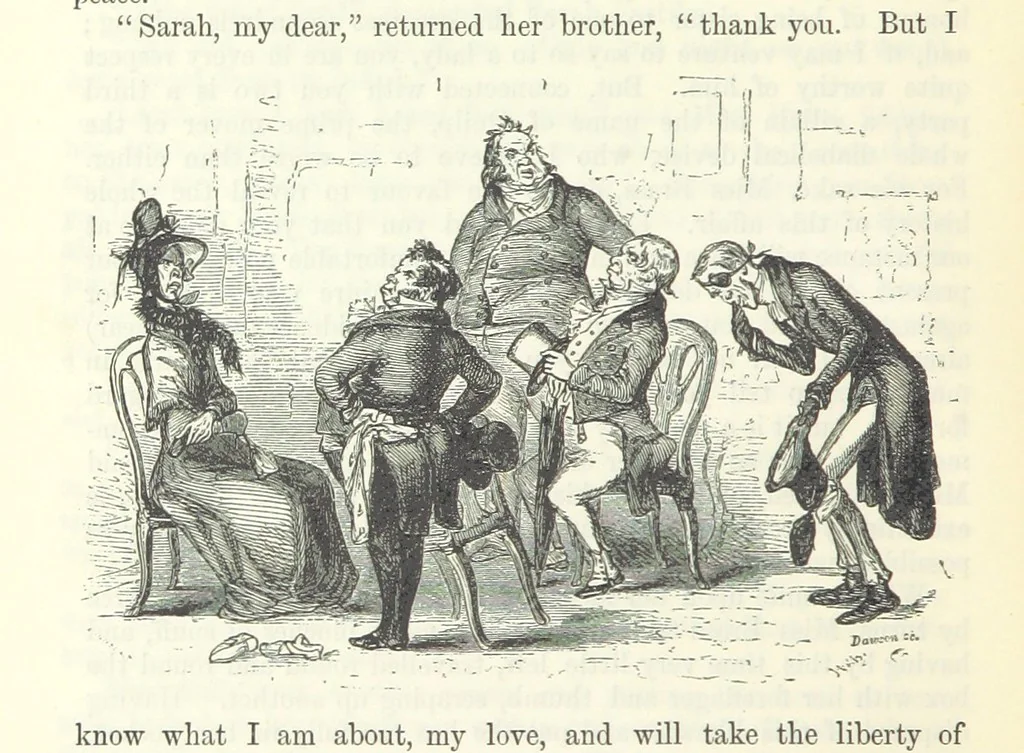 An illustration from The Letters of Charles Dickens. Edited by his sister-in-law and his eldest daughter, 1893, leaf 490