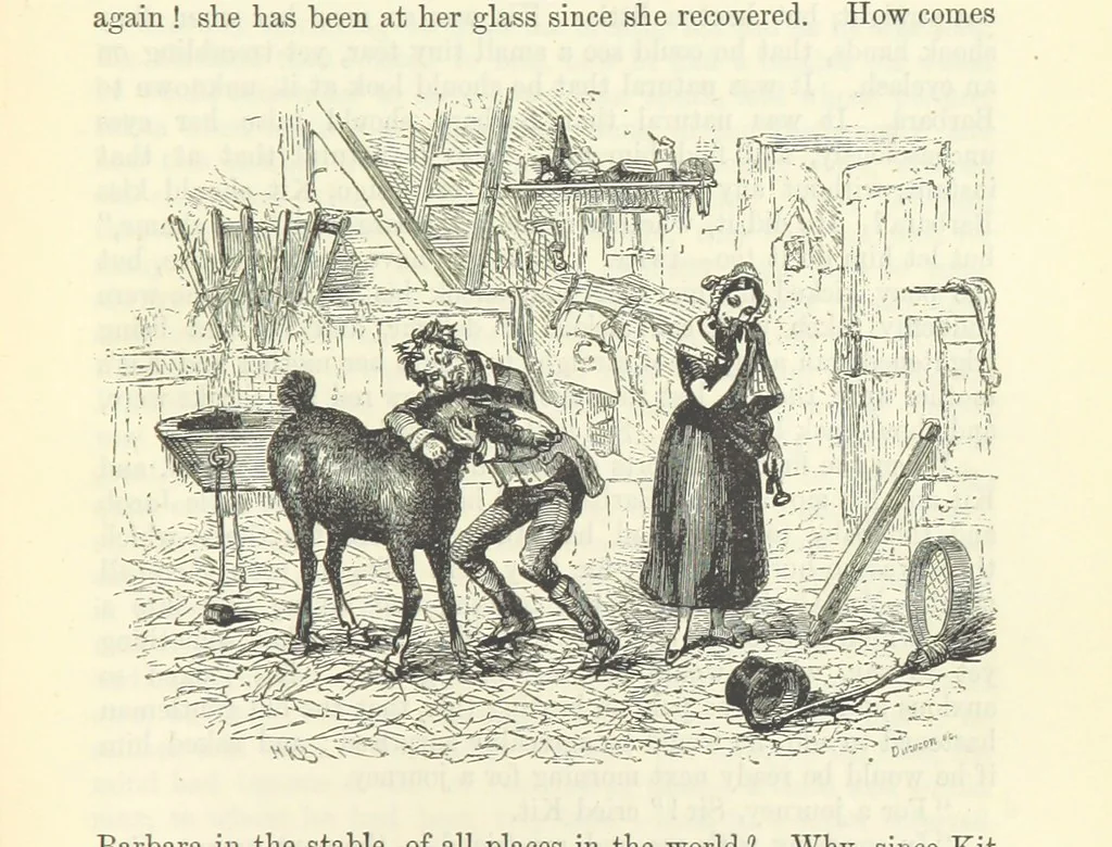 An illustration from The Letters of Charles Dickens. Edited by his sister-in-law and his eldest daughter, 1893, leaf 507