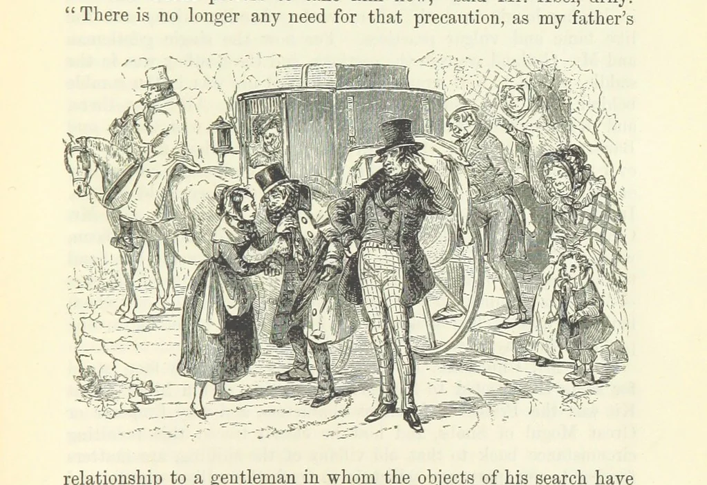 An illustration from The Letters of Charles Dickens. Edited by his sister-in-law and his eldest daughter, 1893, leaf 513