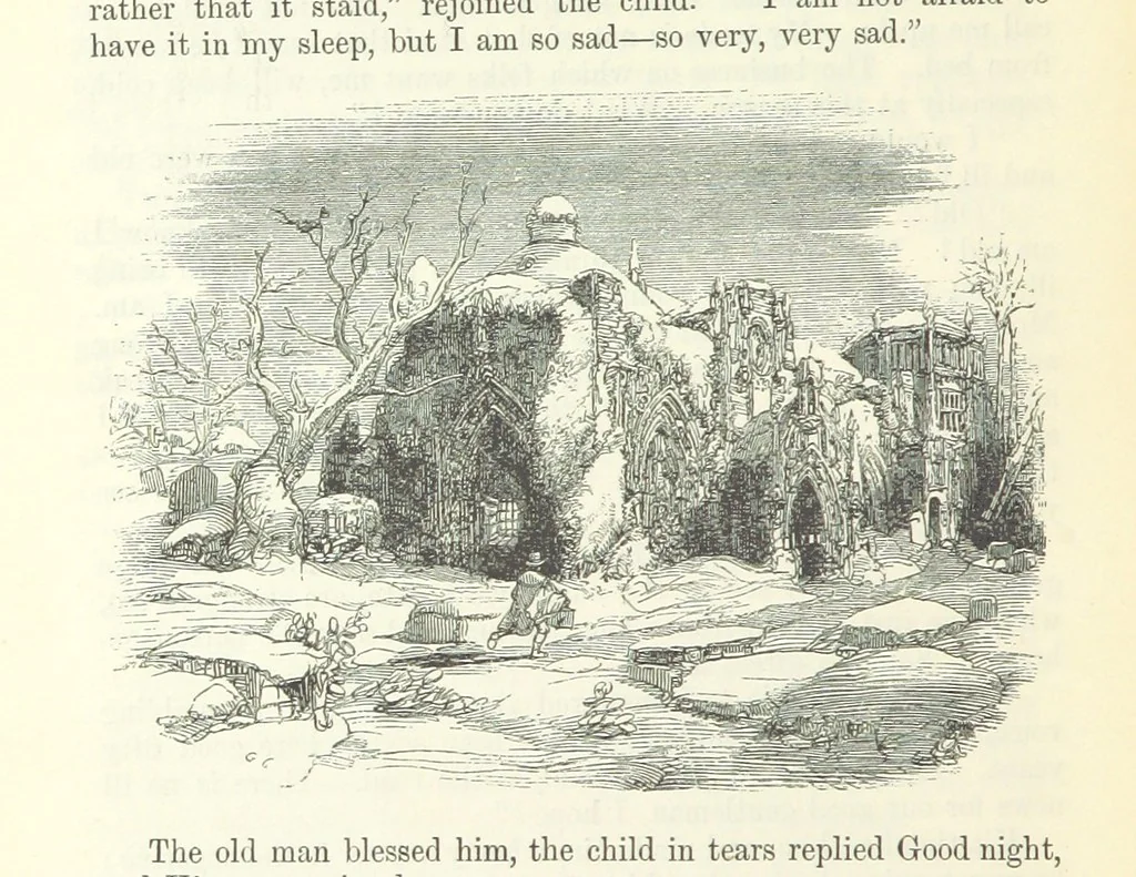 An illustration from The Letters of Charles Dickens. Edited by his sister-in-law and his eldest daughter, 1893, leaf 522