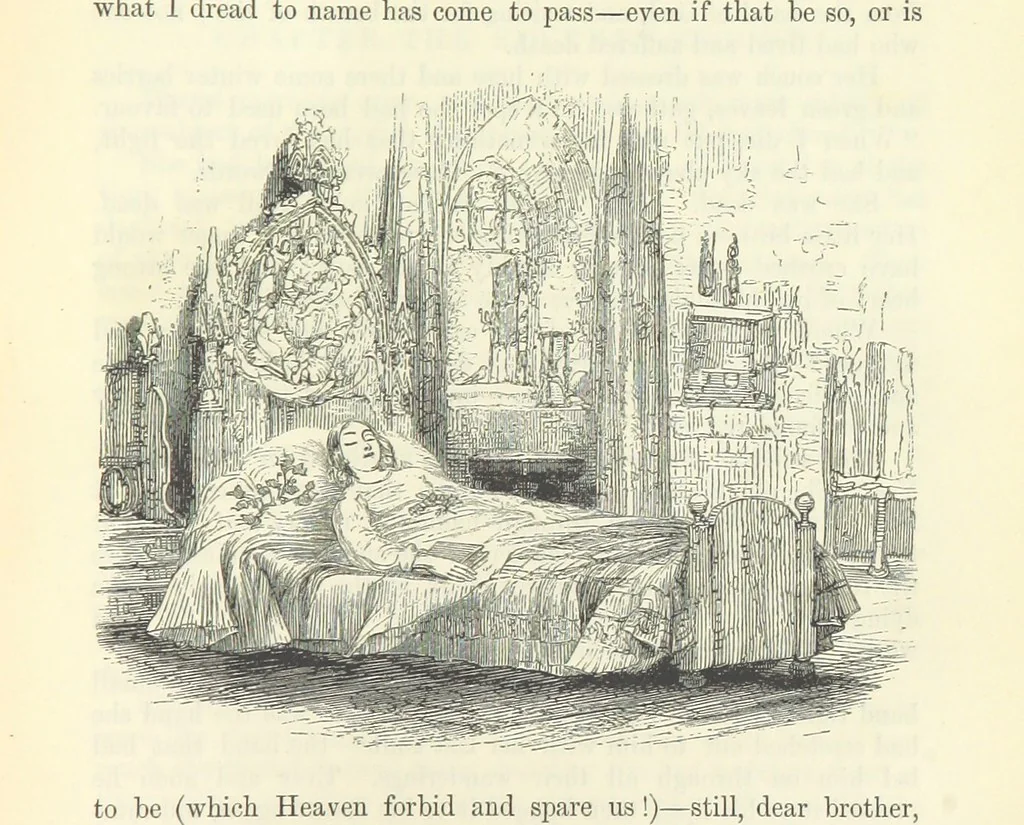 An illustration from The Letters of Charles Dickens. Edited by his sister-in-law and his eldest daughter, 1893, leaf 529