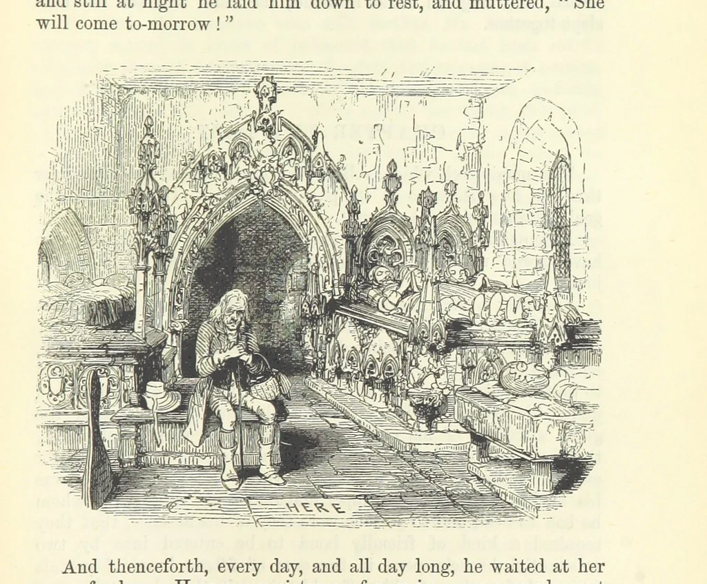 An illustration from The Letters of Charles Dickens. Edited by his sister-in-law and his eldest daughter, 1893, leaf 537