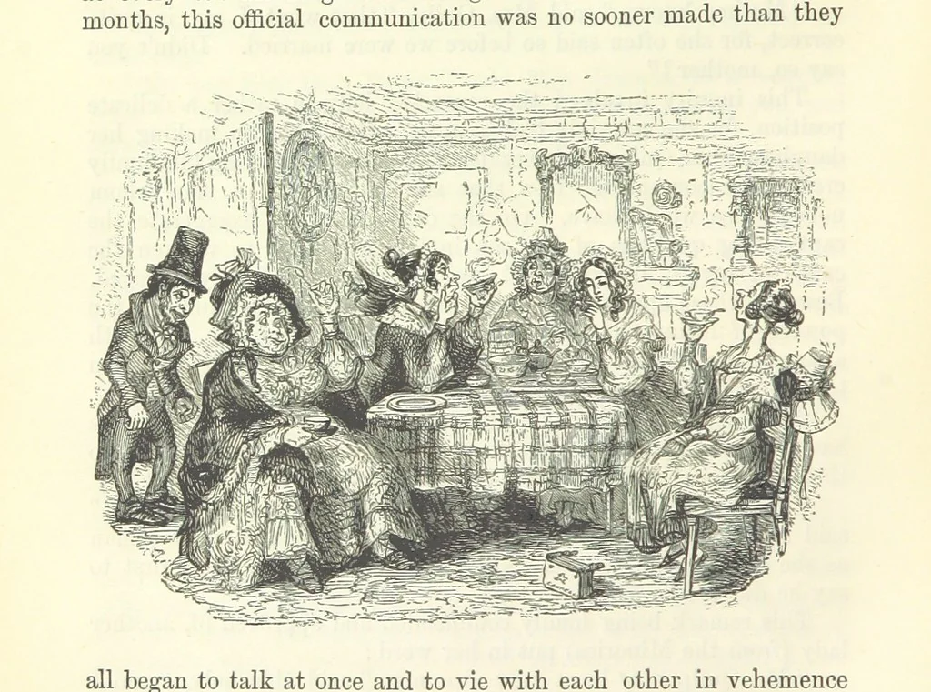 An illustration from The Letters of Charles Dickens. Edited by his sister-in-law and his eldest daughter, 1893, leaf 54