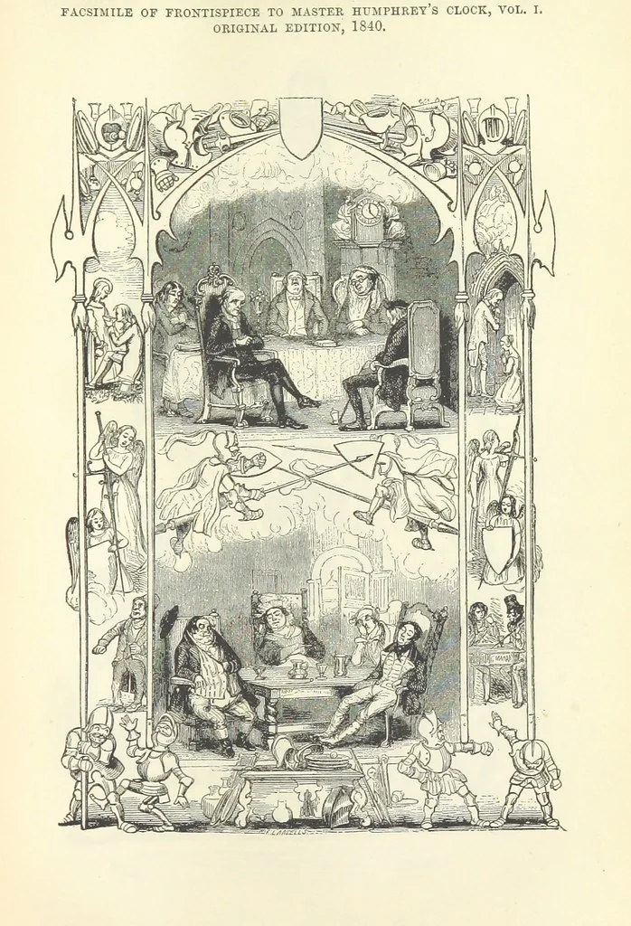 An illustration from The Letters of Charles Dickens. Edited by his sister-in-law and his eldest daughter, 1893, leaf 549