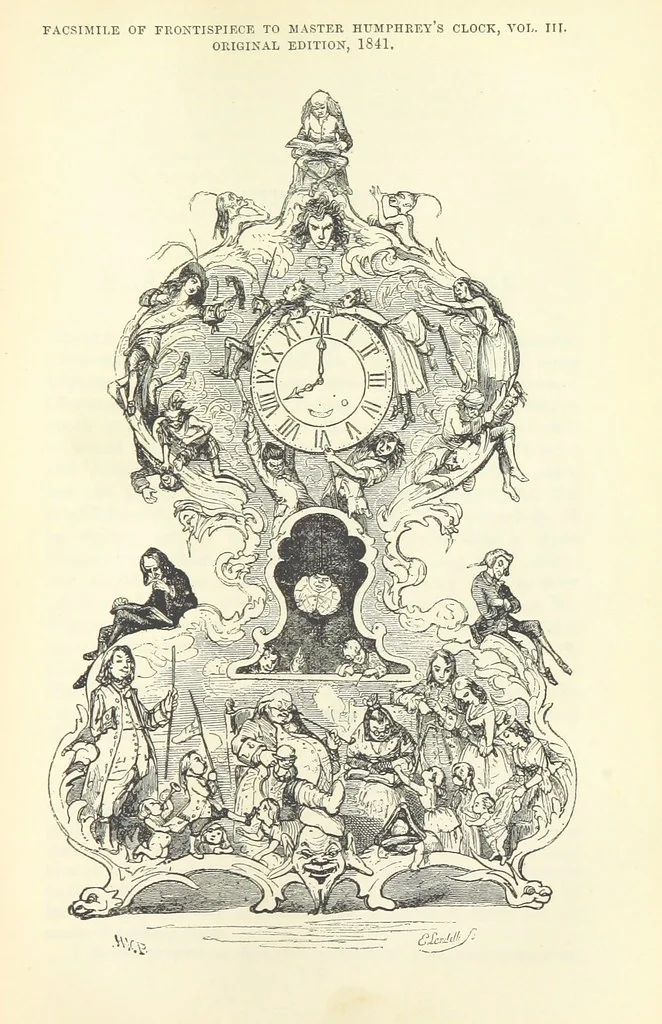 An illustration from The Letters of Charles Dickens. Edited by his sister-in-law and his eldest daughter, 1893, leaf 551