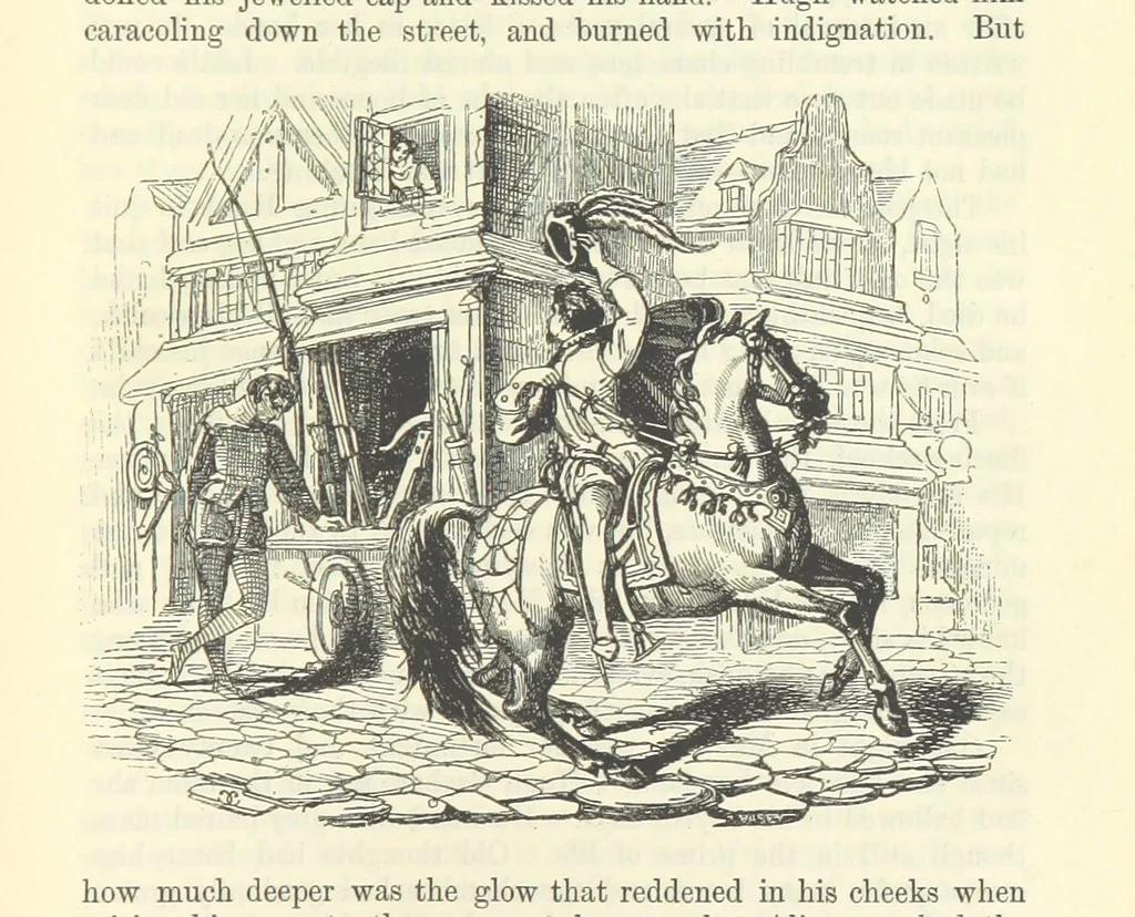 An illustration from The Letters of Charles Dickens. Edited by his sister-in-law and his eldest daughter, 1893, leaf 589