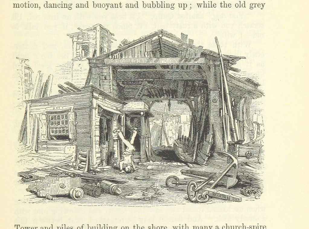 An illustration from The Letters of Charles Dickens. Edited by his sister-in-law and his eldest daughter, 1893, leaf 61