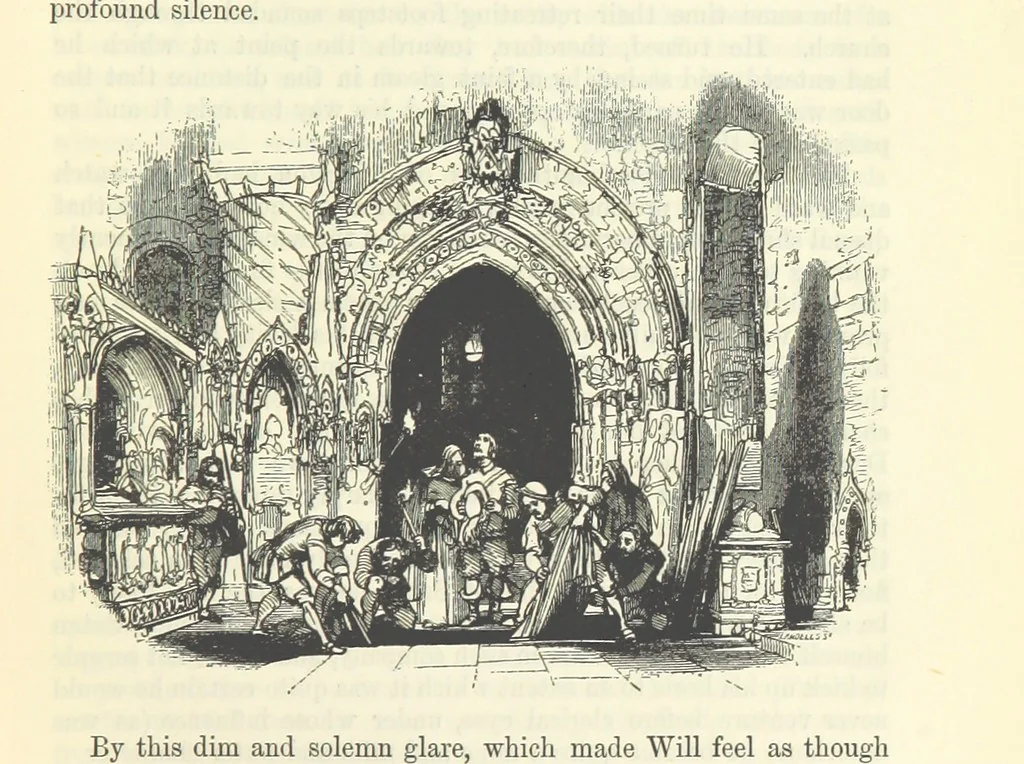 An illustration from The Letters of Charles Dickens. Edited by his sister-in-law and his eldest daughter, 1893, leaf 635