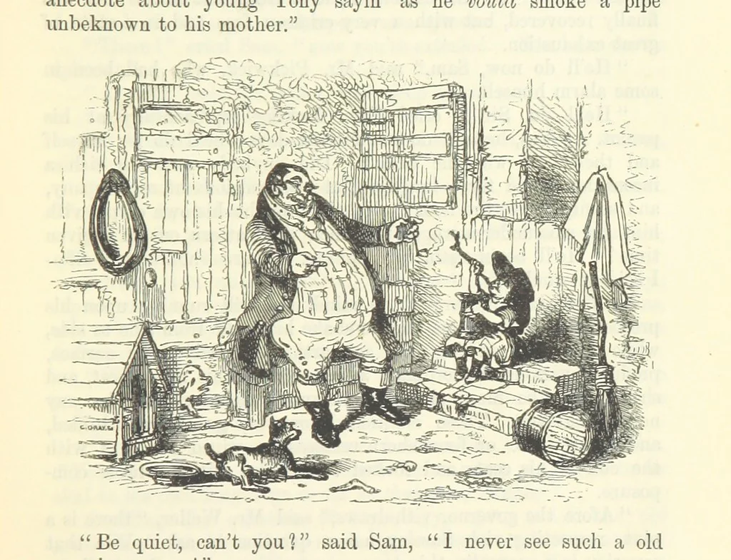 An illustration from The Letters of Charles Dickens. Edited by his sister-in-law and his eldest daughter, 1893, leaf 639