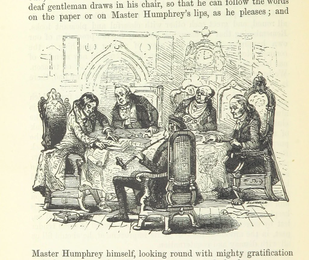 An illustration from The Letters of Charles Dickens. Edited by his sister-in-law and his eldest daughter, 1893, leaf 646