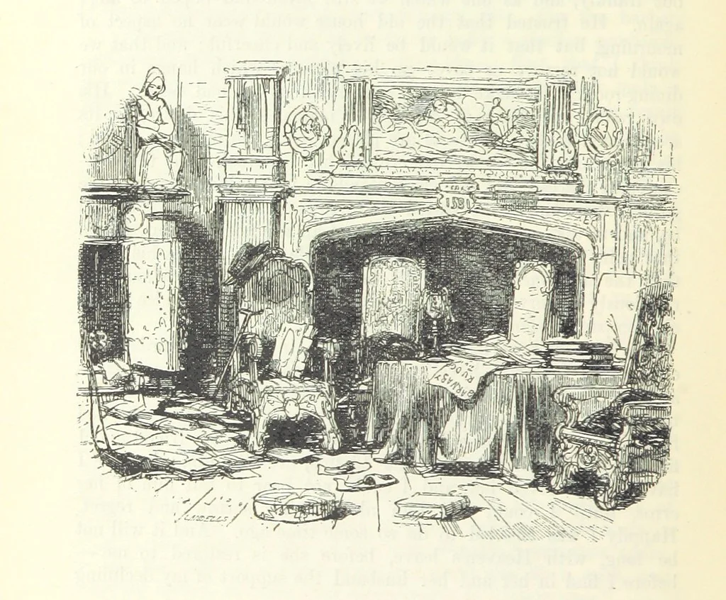 An illustration from The Letters of Charles Dickens. Edited by his sister-in-law and his eldest daughter, 1893, leaf 678