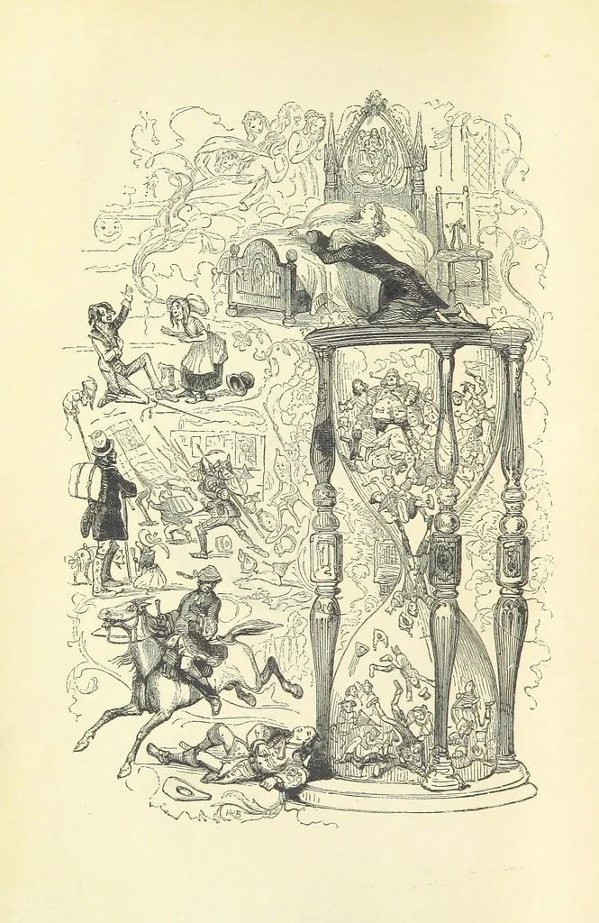 An illustration from The Letters of Charles Dickens. Edited by his sister-in-law and his eldest daughter, 1893, leaf 8