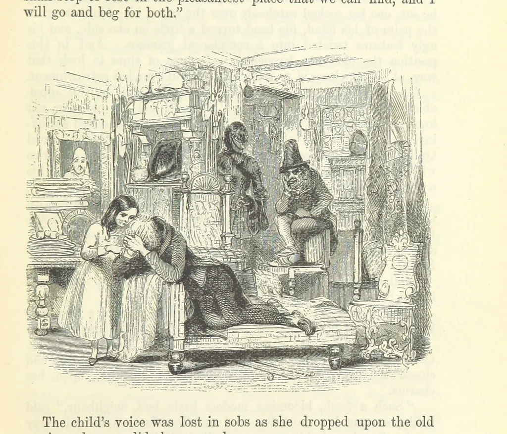 An illustration from The Letters of Charles Dickens. Edited by his sister-in-law and his eldest daughter, 1893, leaf 91