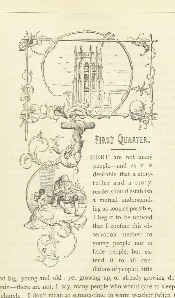 An illustration from Christmas Books ... With illustrations by Sir Edwin Landseer, R.A., Maclise, R.A., Stanfield, R.A., F. Stone, Doyle, Leech, and Tenniel, 1869, leaf 113