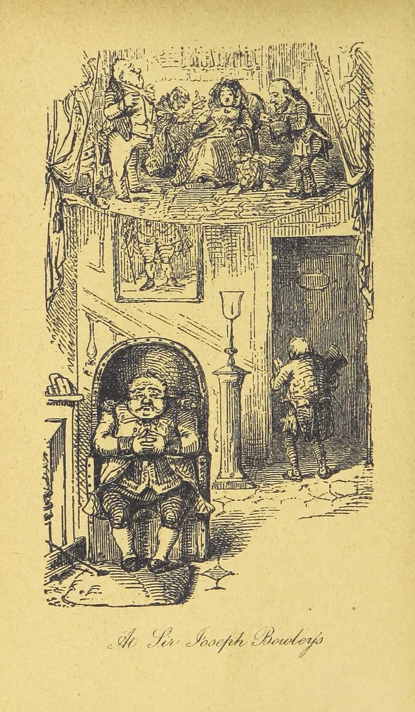 An illustration from Christmas Books. [With plates, 1892, leaf 108