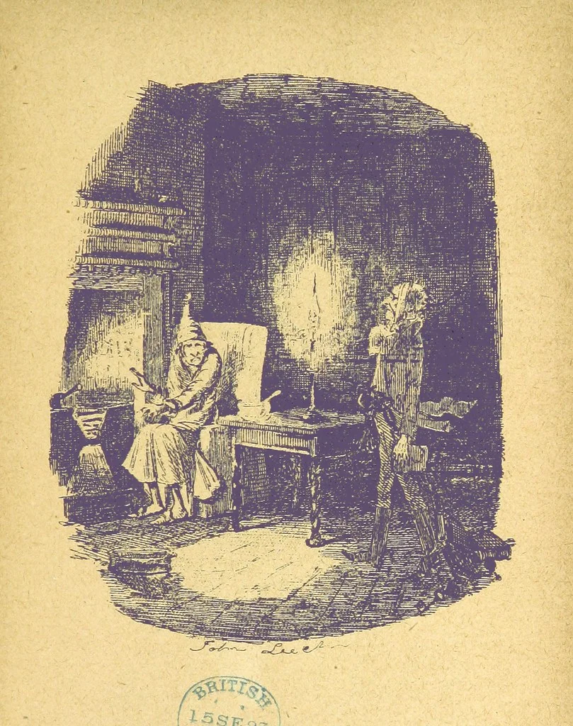 An illustration from Christmas Books. [With plates, 1892, leaf 13