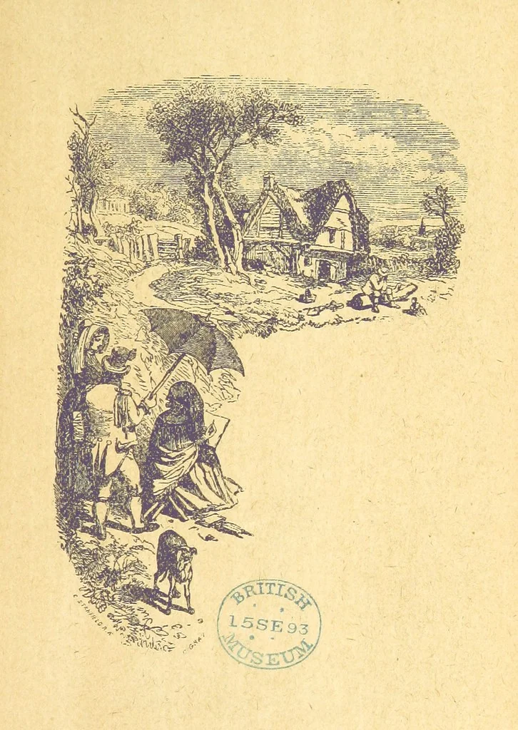 An illustration from Christmas Books. [With plates, 1892, leaf 131