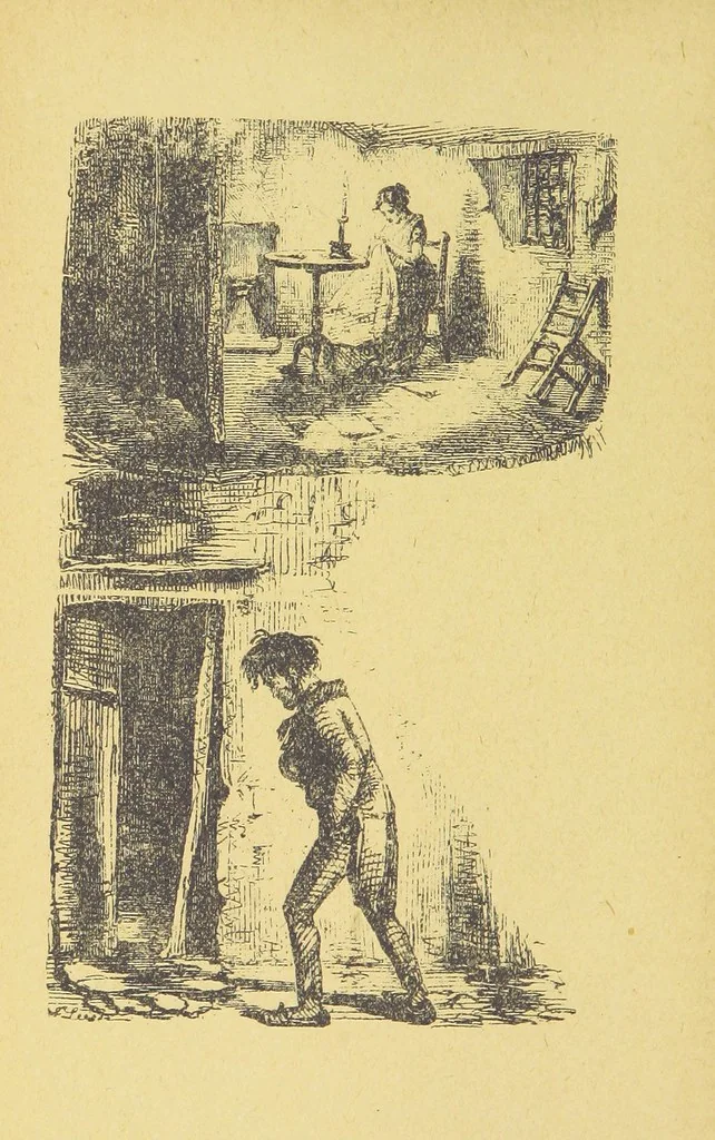 An illustration from Christmas Books. [With plates, 1892, leaf 132