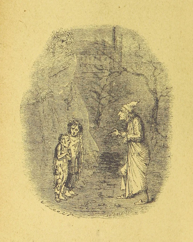 An illustration from Christmas Books. [With plates, 1892, leaf 14
