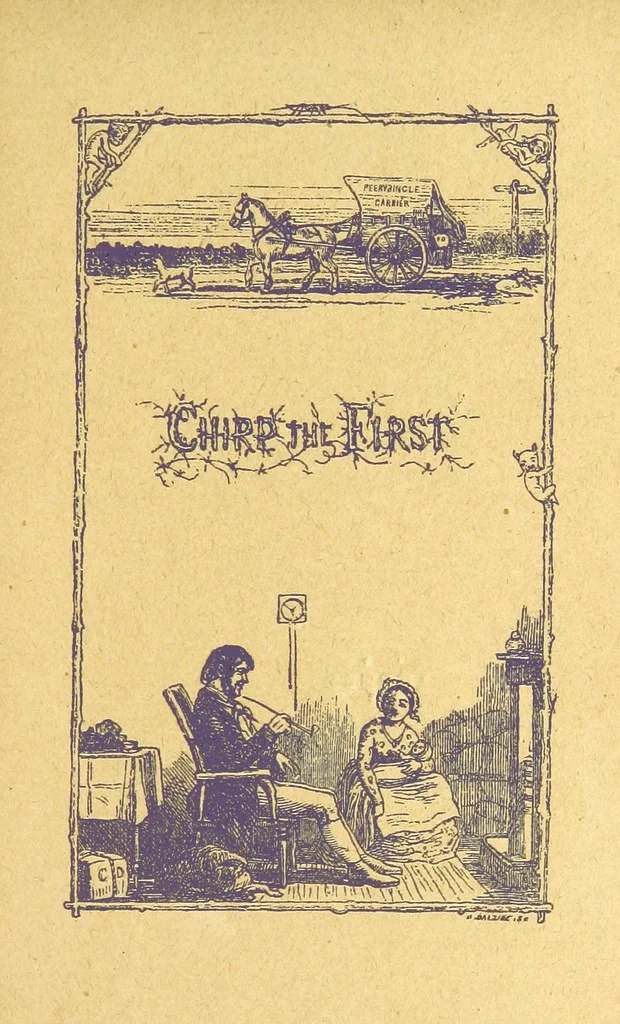 An illustration from Christmas Books. [With plates, 1892, leaf 145
