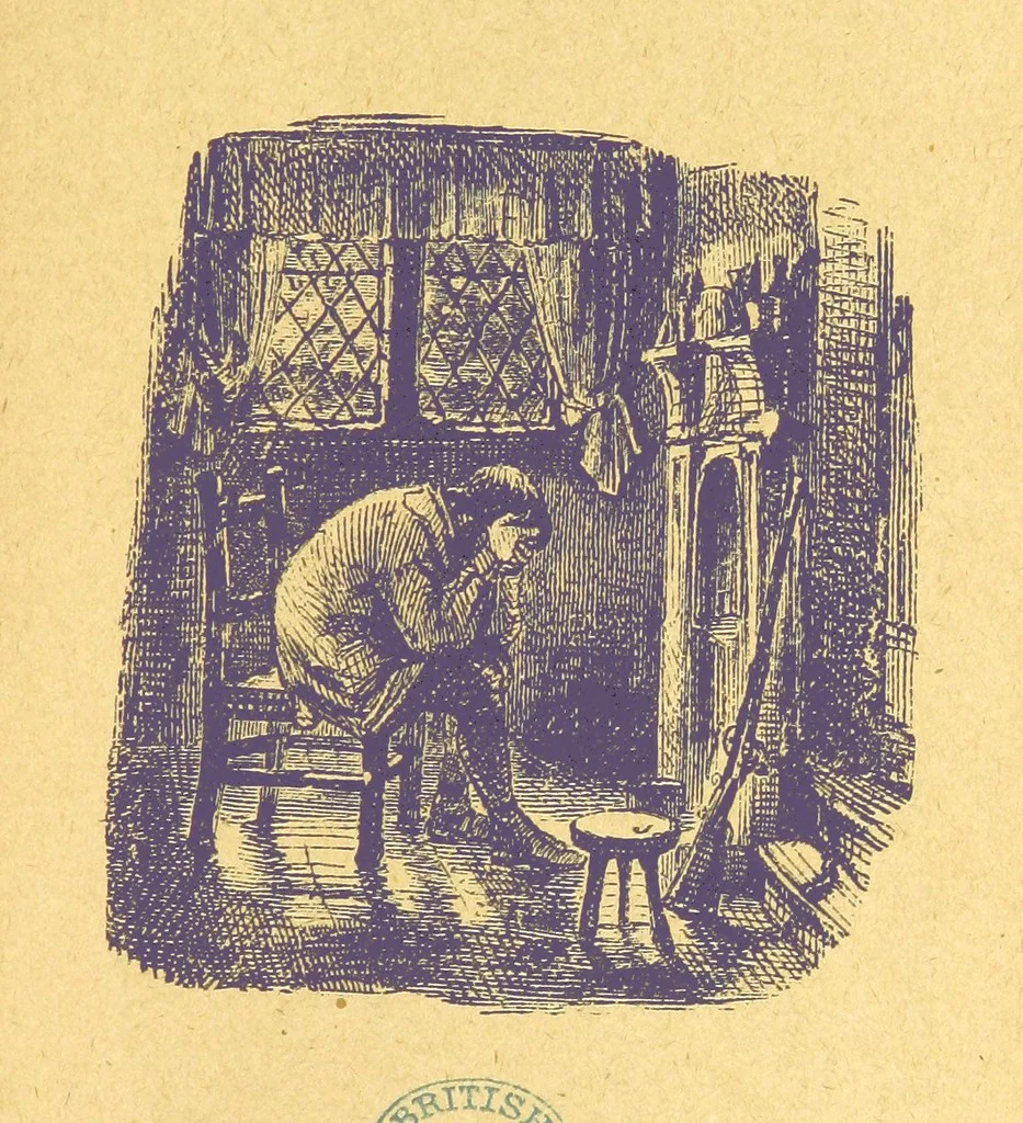 An illustration from Christmas Books. [With plates, 1892, leaf 213