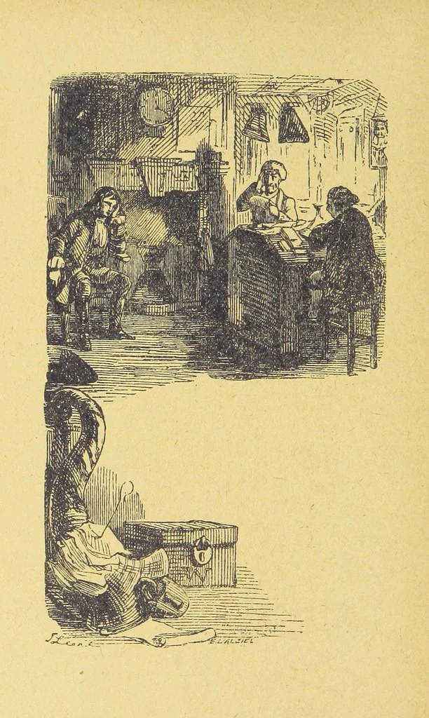 An illustration from Christmas Books. [With plates, 1892, leaf 248
