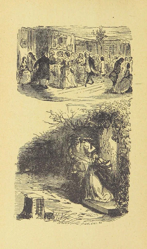 An illustration from Christmas Books. [With plates, 1892, leaf 266