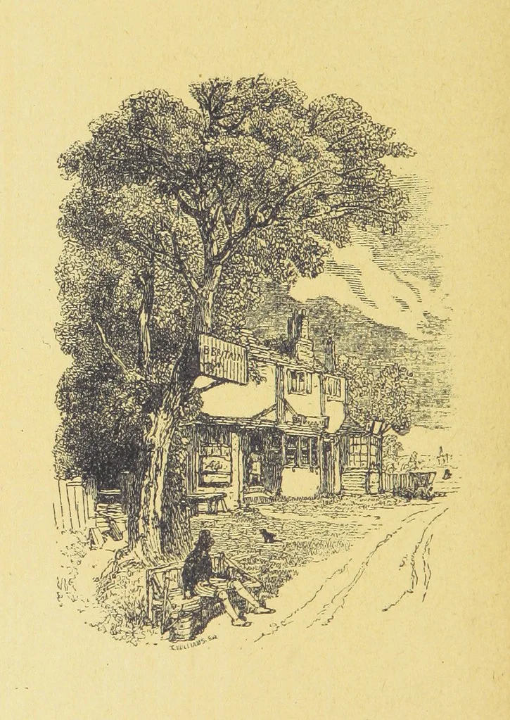 An illustration from Christmas Books. [With plates, 1892, leaf 268