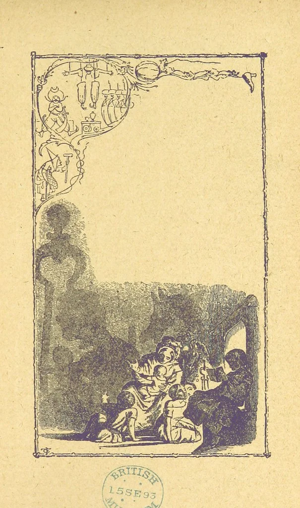 An illustration from Christmas Books. [With plates, 1892, leaf 297