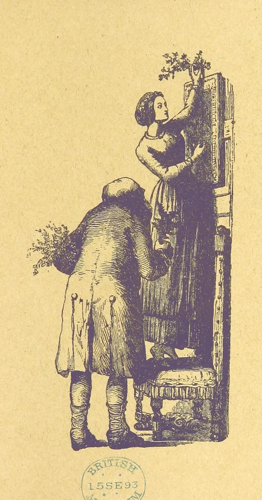 An illustration from Christmas Books. [With plates, 1892, leaf 299