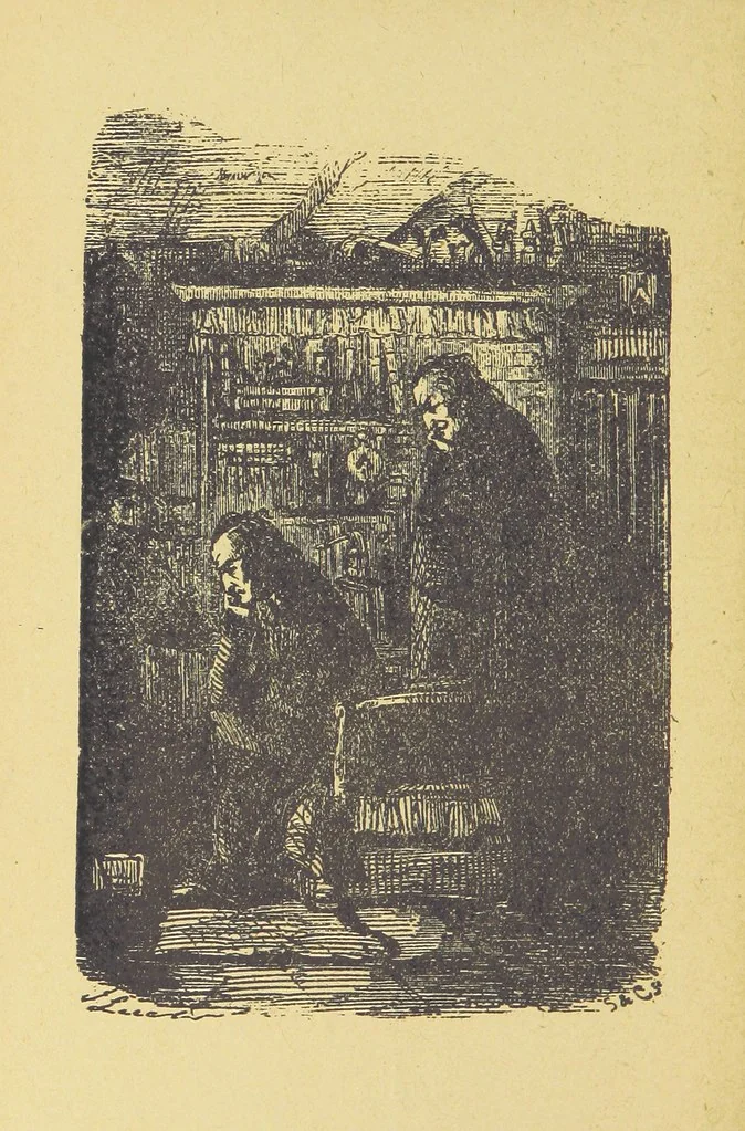 An illustration from Christmas Books. [With plates, 1892, leaf 300