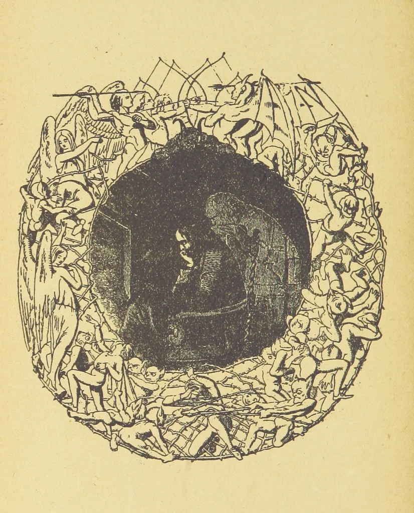 An illustration from Christmas Books. [With plates, 1892, leaf 306