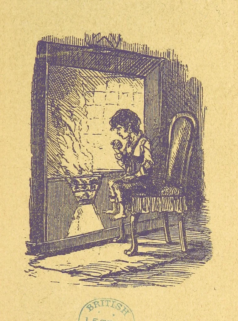 An illustration from Christmas Books. [With plates, 1892, leaf 349
