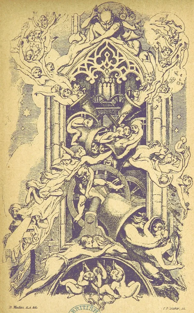 An illustration from Christmas Books. [With plates, 1892, leaf 69