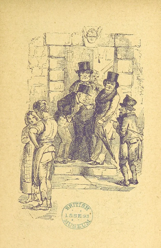 An illustration from Christmas Books. [With plates, 1892, leaf 89