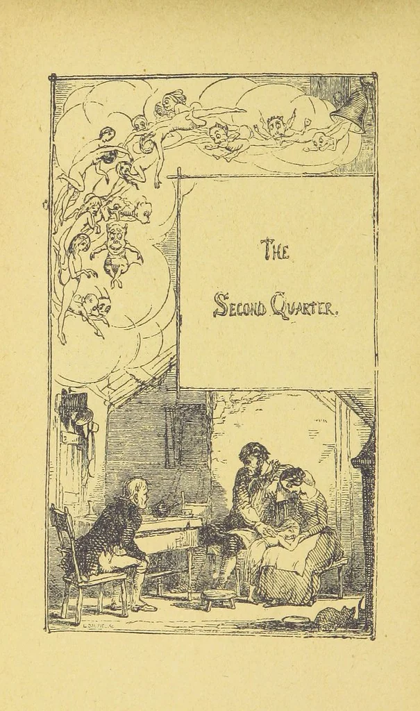 An illustration from Christmas Books. [With plates, 1892, leaf 90