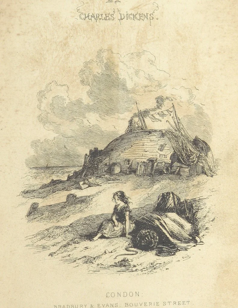 An illustration from The personal history of David Copperfield ... With illustrations by H. K. Browne, 1850, leaf 11