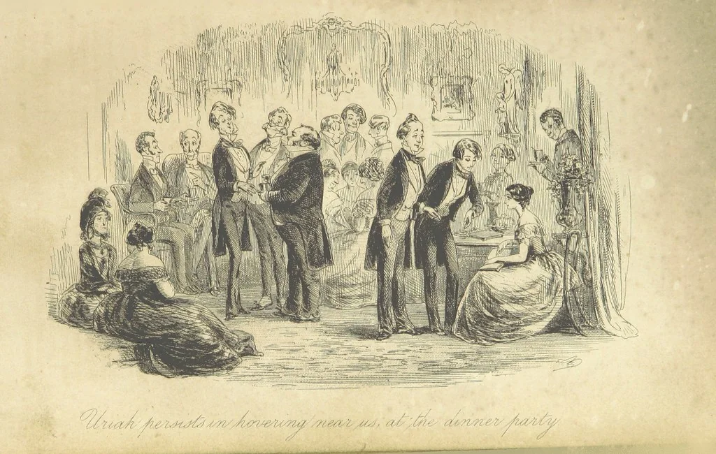 An illustration from The personal history of David Copperfield ... With illustrations by H. K. Browne, 1850, leaf 321