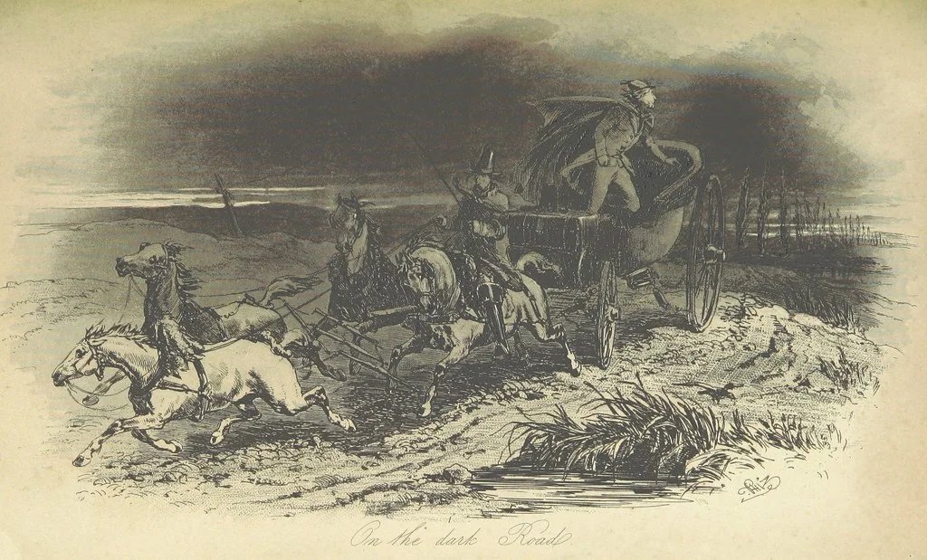 An illustration from Dombey and Son ... With illustrations by H. K. Browne, 1848, leaf 633
