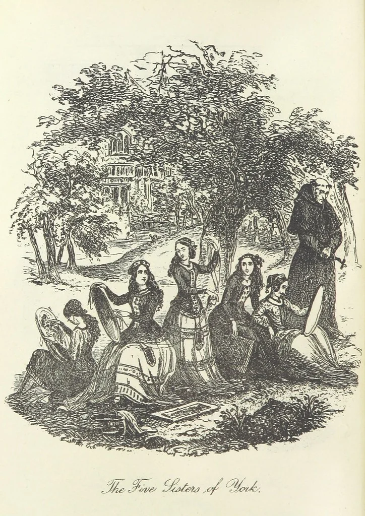 An illustration from The Life and Adventures of Nicholas Nickleby. [With plates, 1892, leaf 42